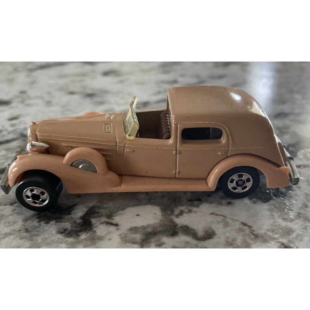 Hot Wheels Mattel Inc 1981 '35 Classic Caddy Tan/Brown Hong Kong
